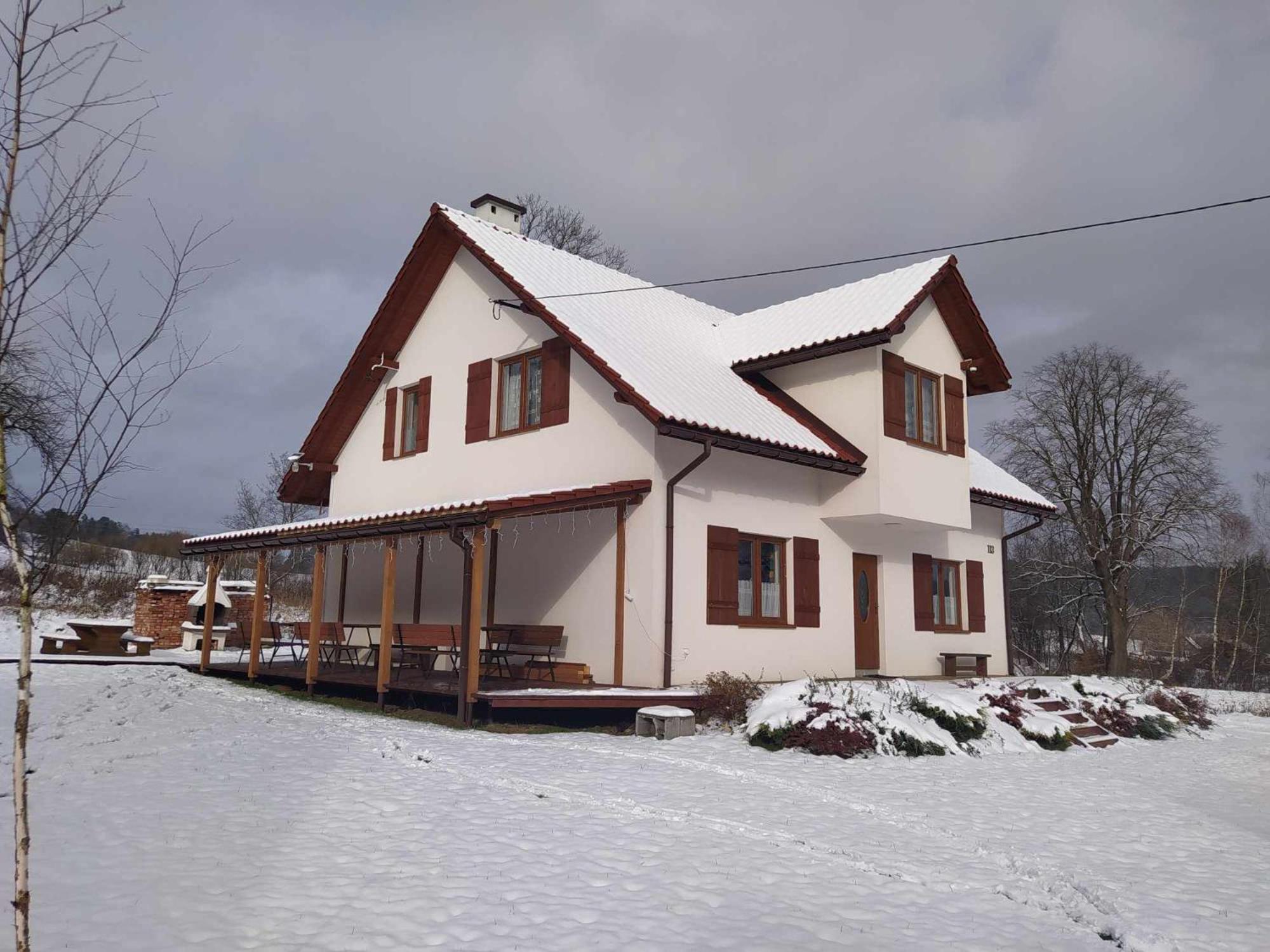 Apartamento Bieszczadzkie Brzegi Ustrzyki Dolne Exterior foto