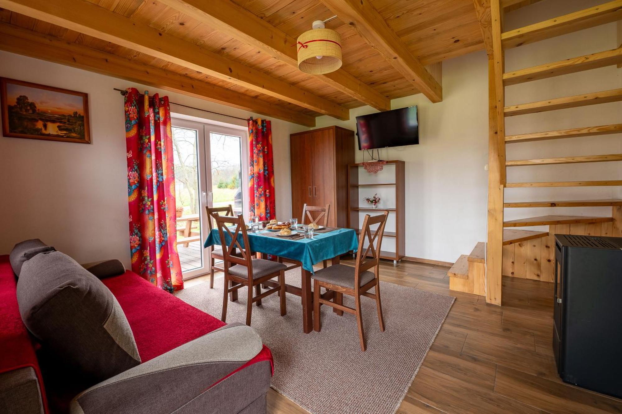 Apartamento Bieszczadzkie Brzegi Ustrzyki Dolne Exterior foto