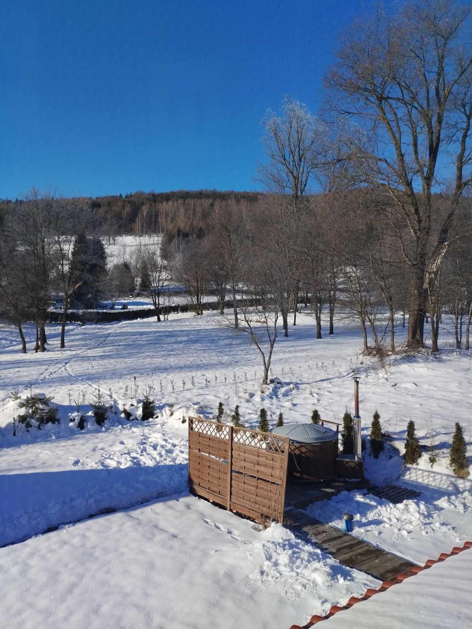 Apartamento Bieszczadzkie Brzegi Ustrzyki Dolne Exterior foto
